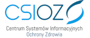 Logo Centrum Systemów Informacyjnych Ochrony Zdrowia